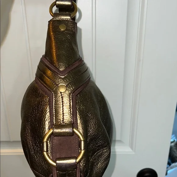 FLASH SALE🔥🔥RARE💕TOM FORD X YSL💗MOMBASA METALLIC GOLD BAG💗💗💗 - Picture 13 of 14